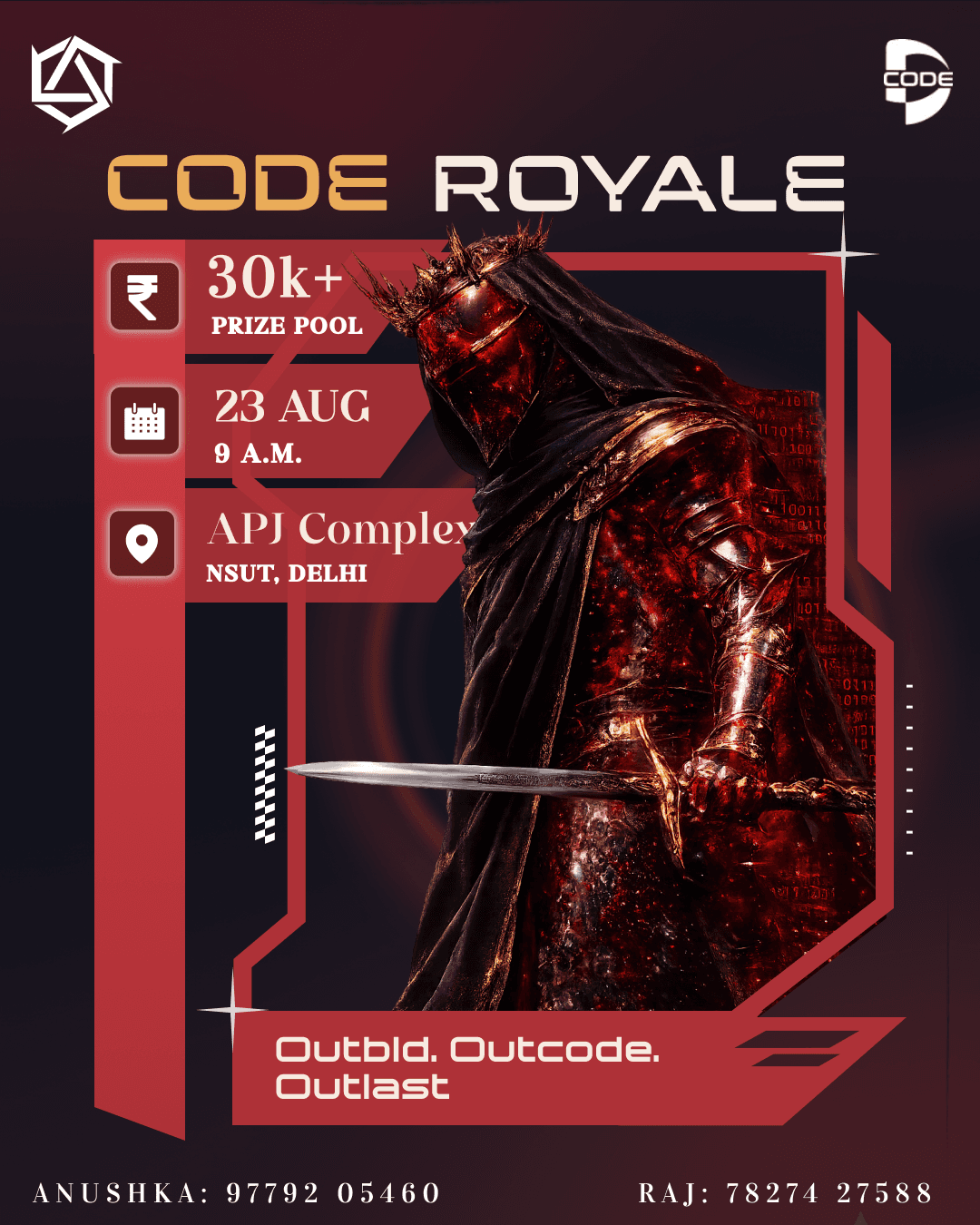 Code Royale event poster